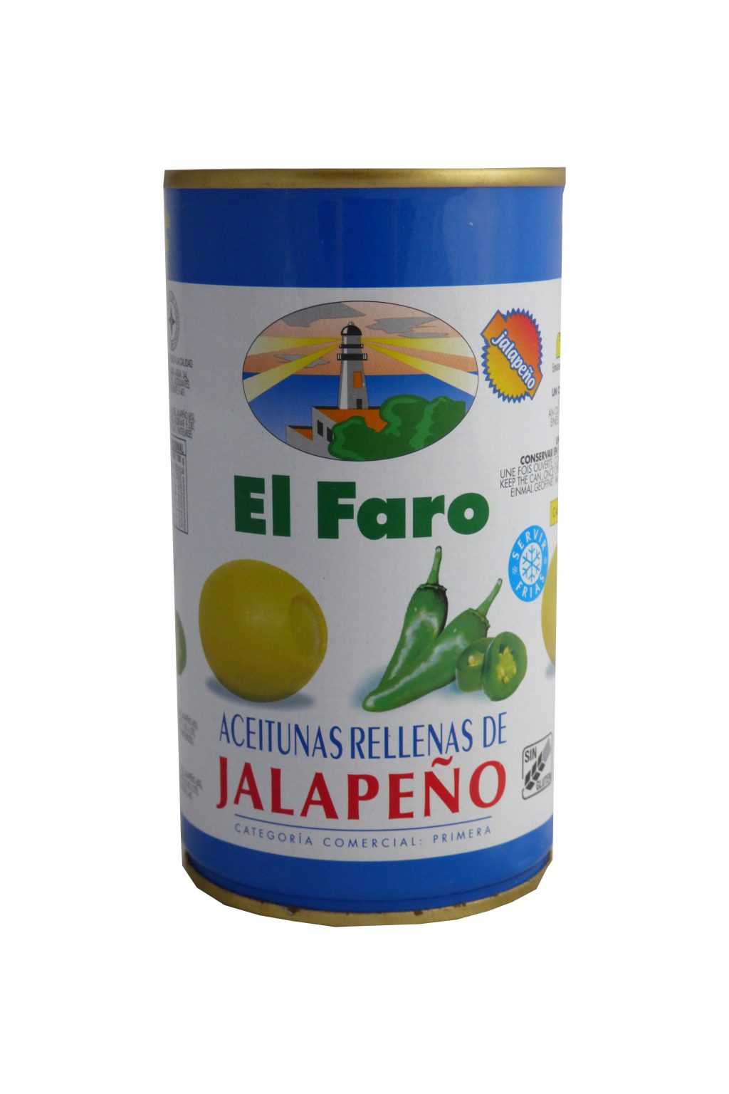 El FARO Oliven gefüllt mit Jalapenos - Weine aus Portugal
